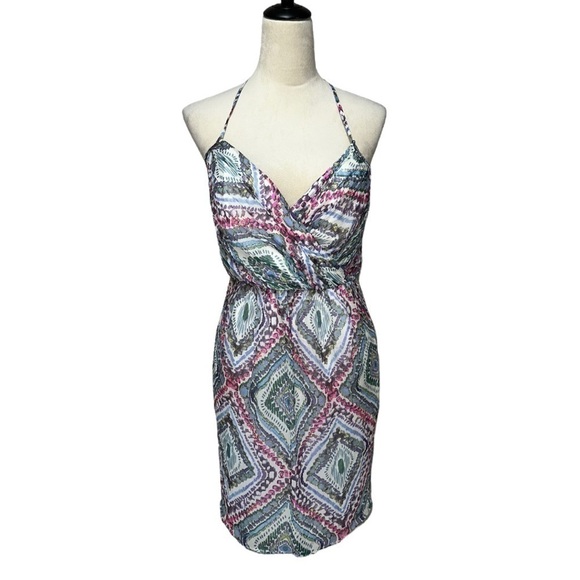 Shoshanna Mia Silk Mini Dress 10 NWOT. - Picture 2 of 13